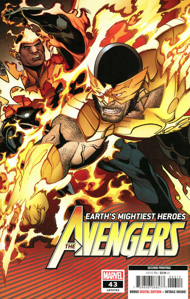 Avengers (8th Series) #43  - 2nd printing