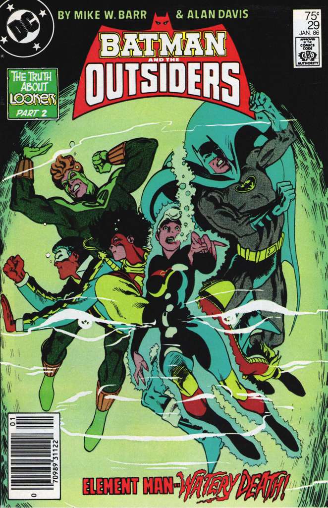 Batman and the Outsiders #29 Newsstand Edition