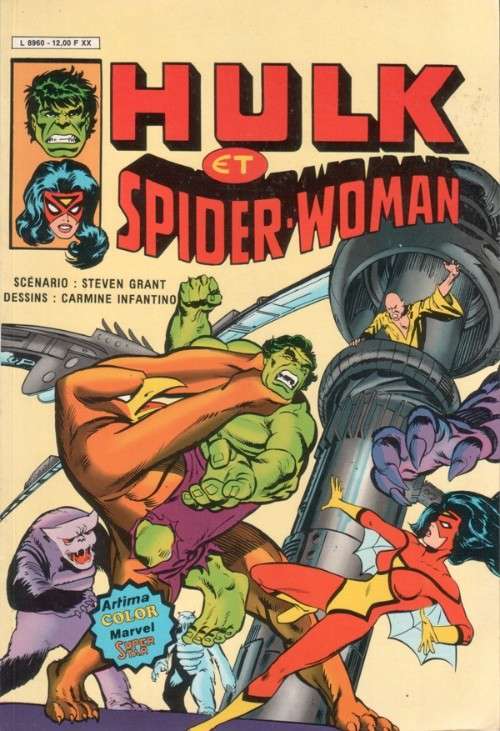 Hulk et Spiderwoman (Arédit)