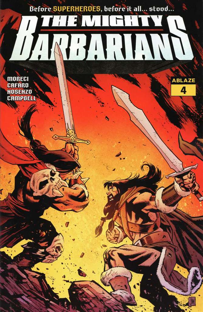 The Mighty Barbarians #4 Variation A