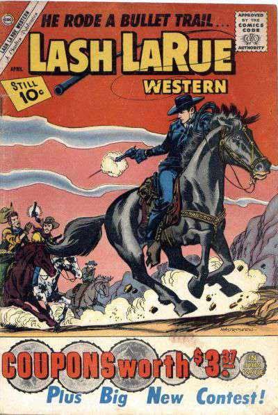 Lash LaRue Western (Fawcett) #83