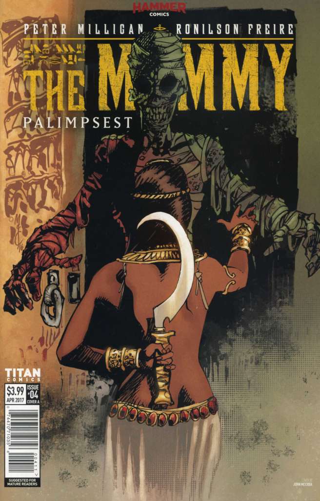 The Mummy: Palimpsest #4 Variation A