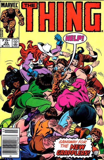 The Thing #33 Newsstand Edition