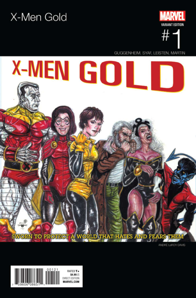 X-Men: Gold (2nd Series) #1 Variation A