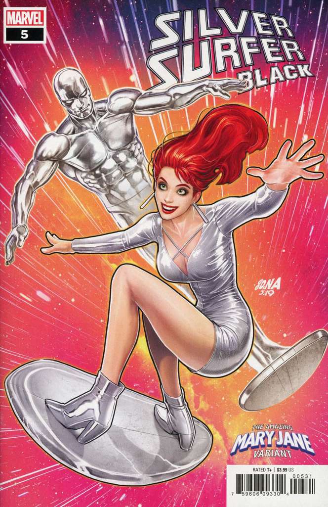 Silver Surfer: Black #5 Variation B