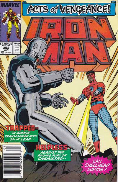 Iron Man (1st Series) #252 Newsstand Edition