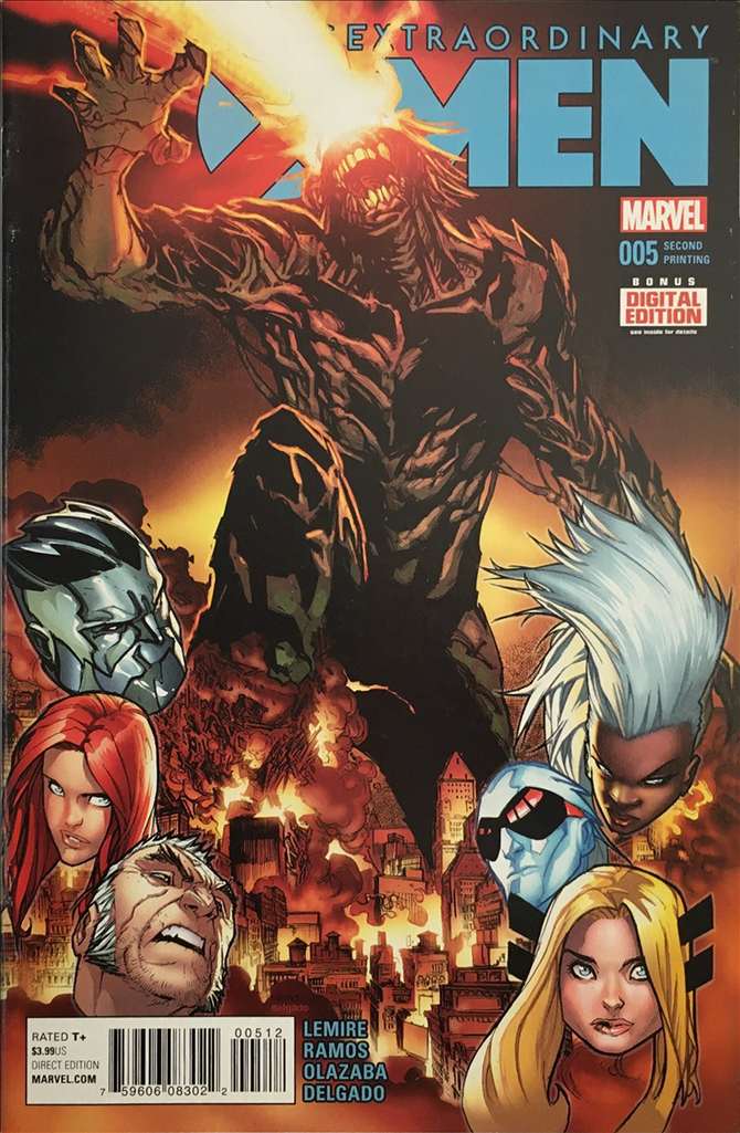 Extraordinary X-Men #5  - 2nd printing