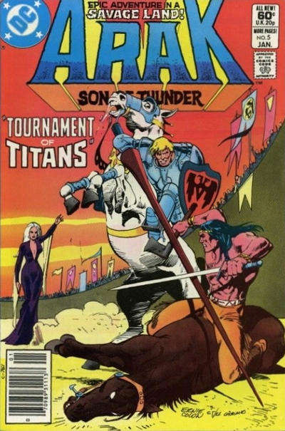 Arak Son of Thunder #5 Newsstand Edition