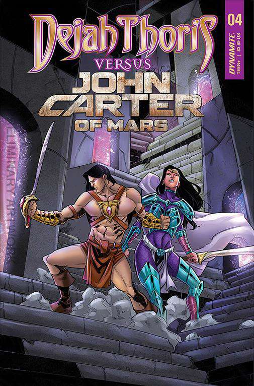 Dejah Thoris Versus John Carter of Mars #4 Variation C