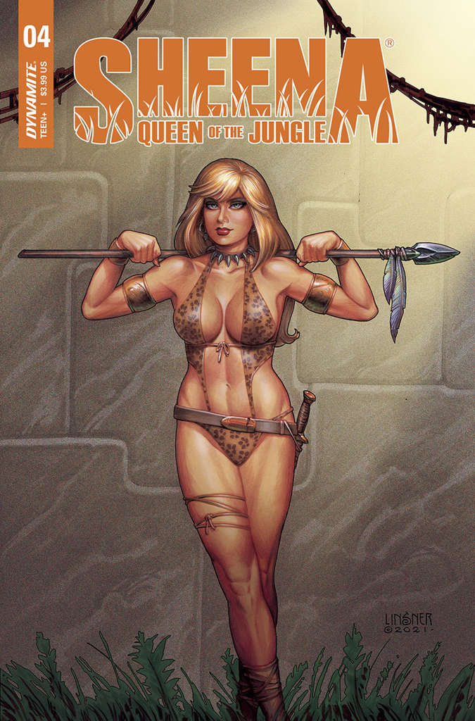 Sheena, Queen of the Jungle (Dynamite) #4 Variation D