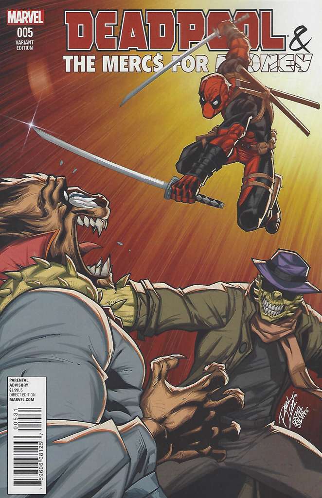 Deadpool & The Mercs For Money #5 Variation B