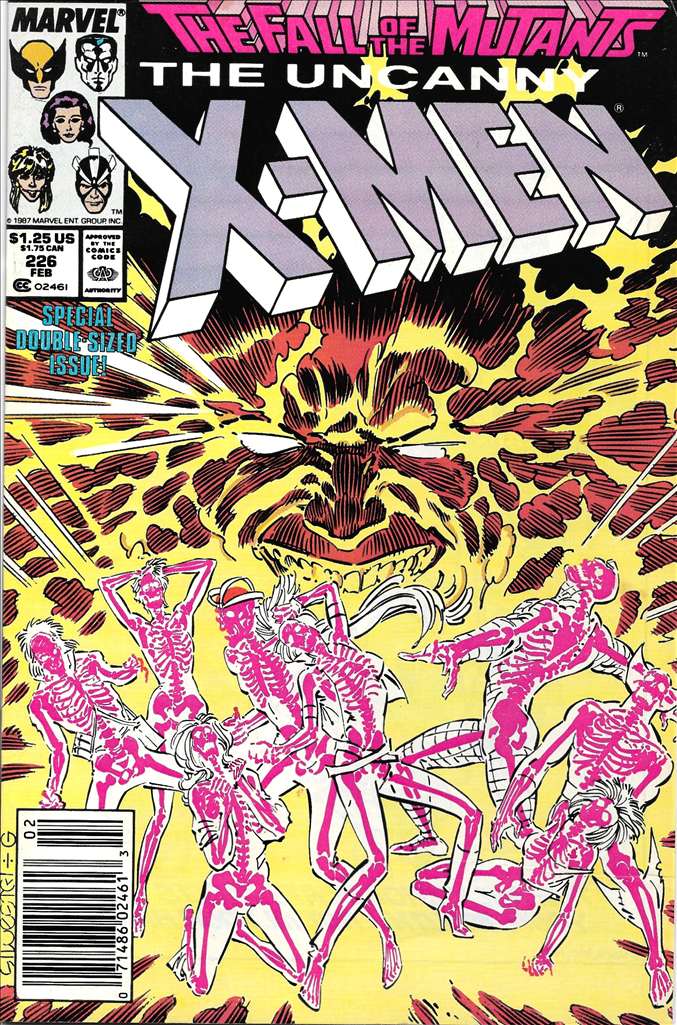 The Uncanny X-Men #226 Newsstand Edition