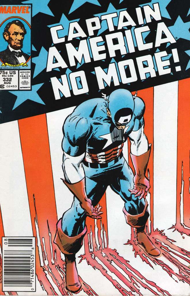 Captain America (1st Series) #332 Newsstand Edition