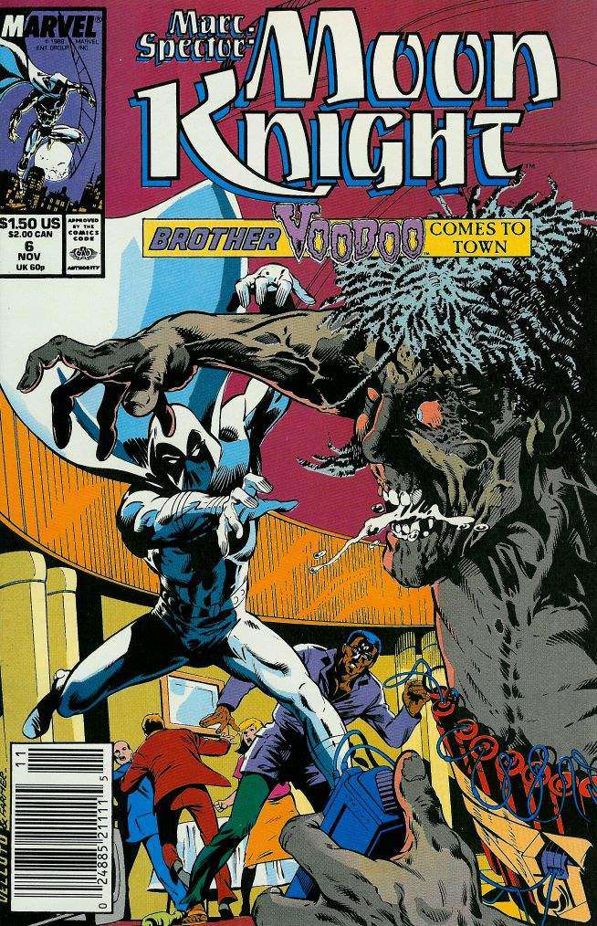 Marc Spector: Moon Knight #6 Newsstand Edition