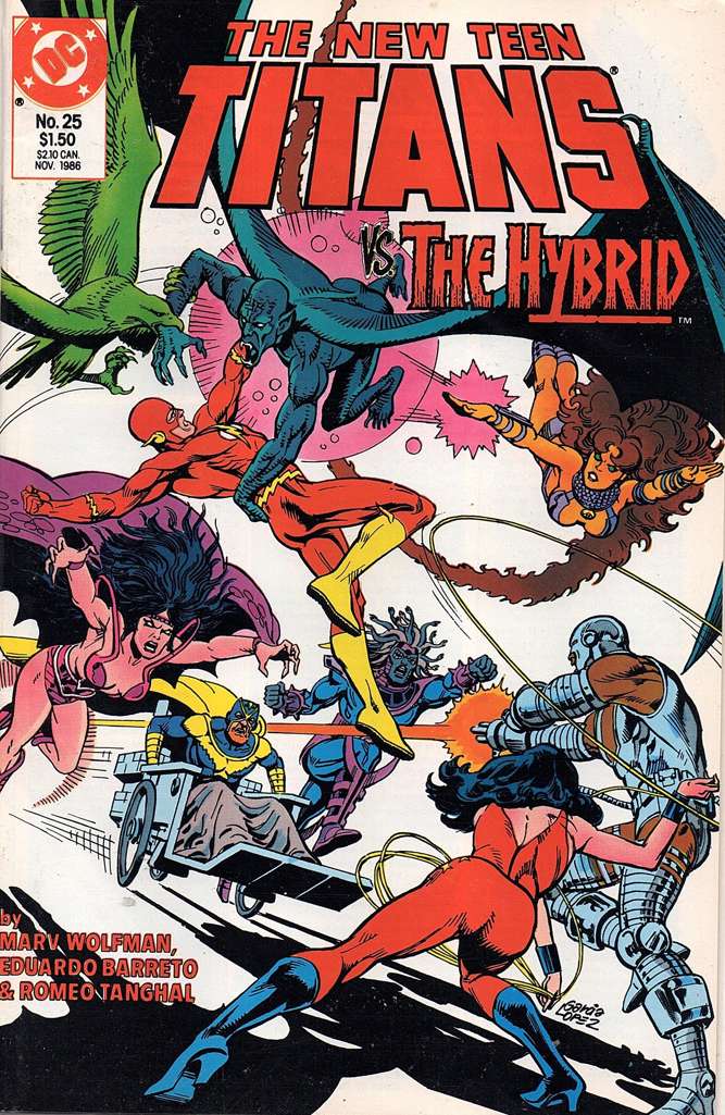 The New Teen Titans (2nd Series) #25