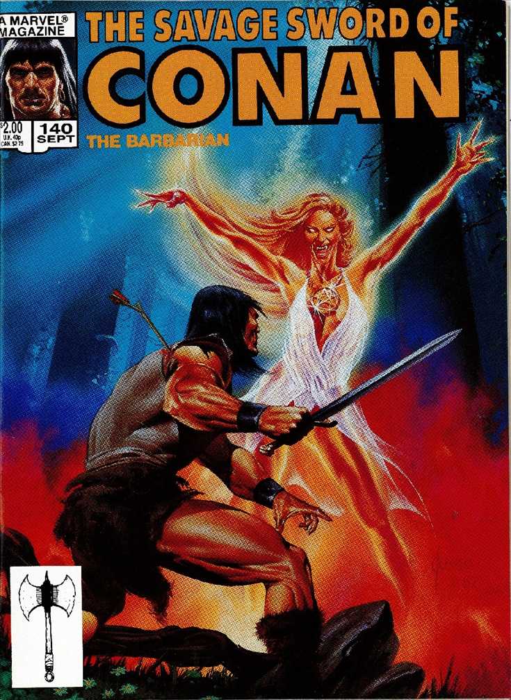 Savage Sword of Conan #140