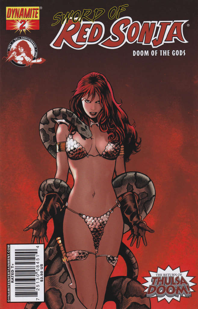 Sword of Red Sonja: Doom of the Gods #2 Variation A