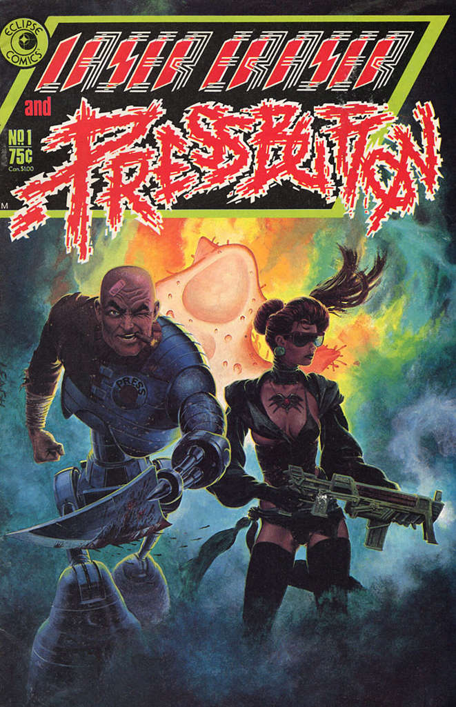 Laser Eraser & Pressbutton #1