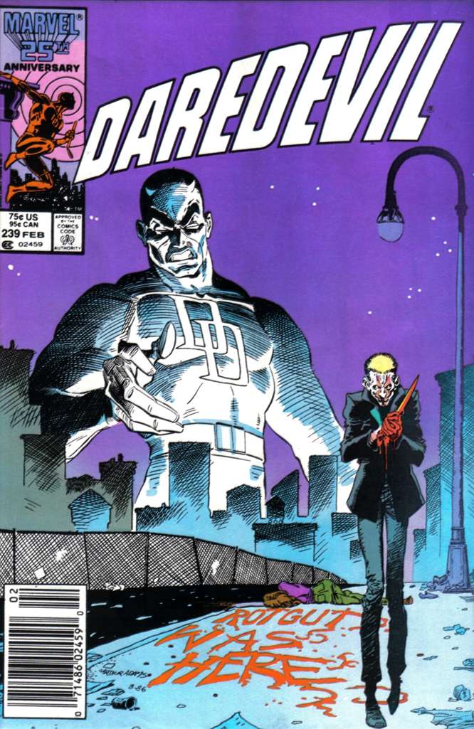 Daredevil #239 Newsstand Edition