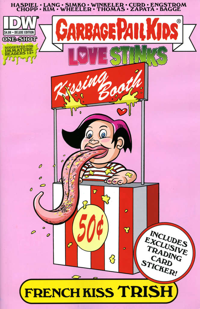 Garbage Pail Kids Love Stinks #1 Variation A