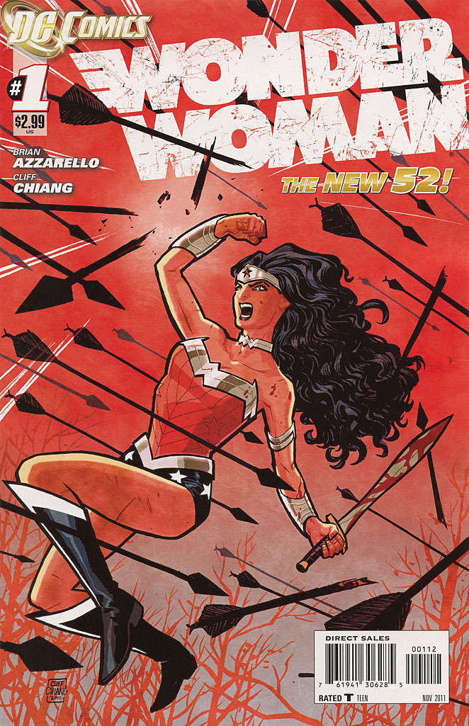 Wonder Woman (4th Series) #1  - 2nd printing