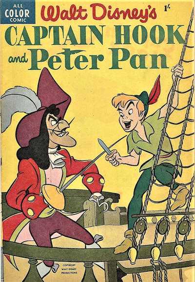 Walt Disney’s Captain Hook and Peter Pan
