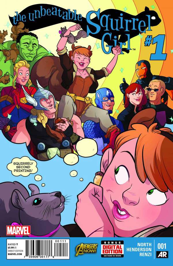 The Unbeatable Squirrel Girl #1  - 2nd printing