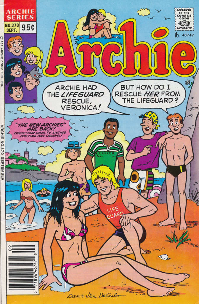 Archie #370 Newsstand Edition