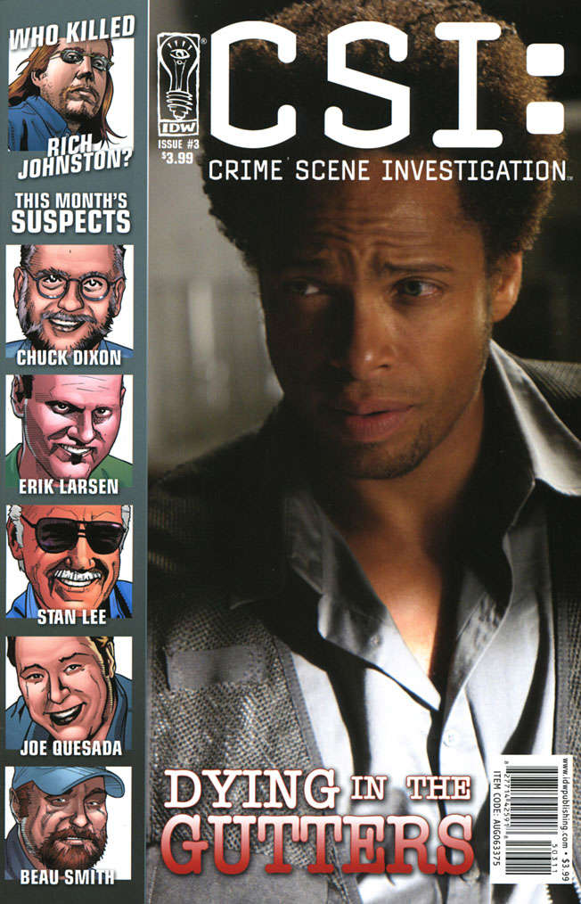 CSI: Dying in the Gutters #3