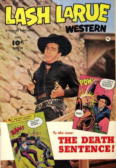Lash LaRue Western (Fawcett) #30