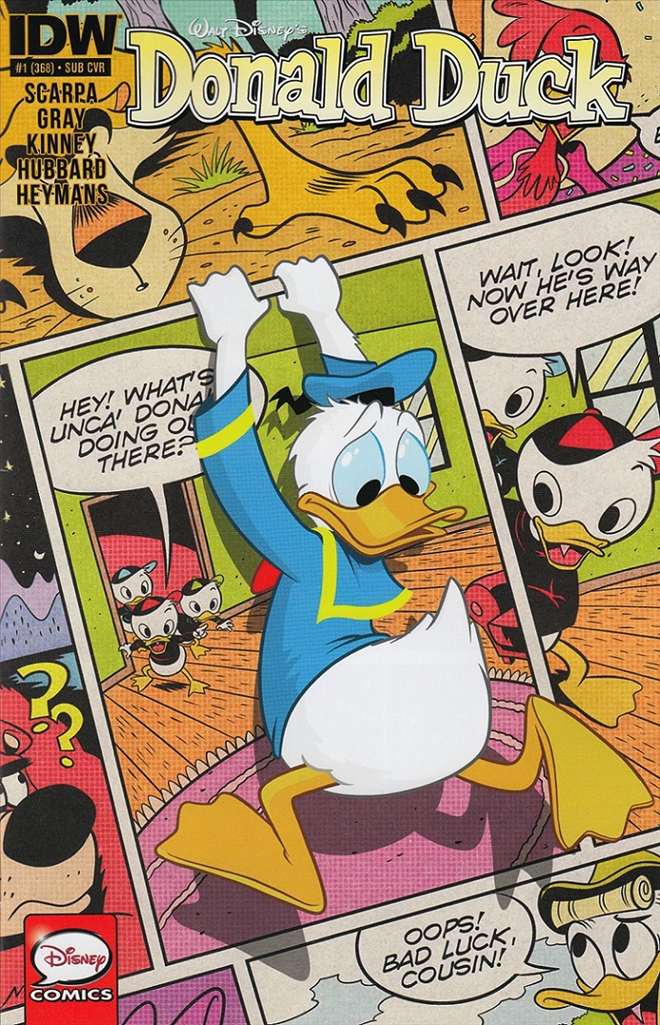 Donald Duck (IDW) #1 Variation A