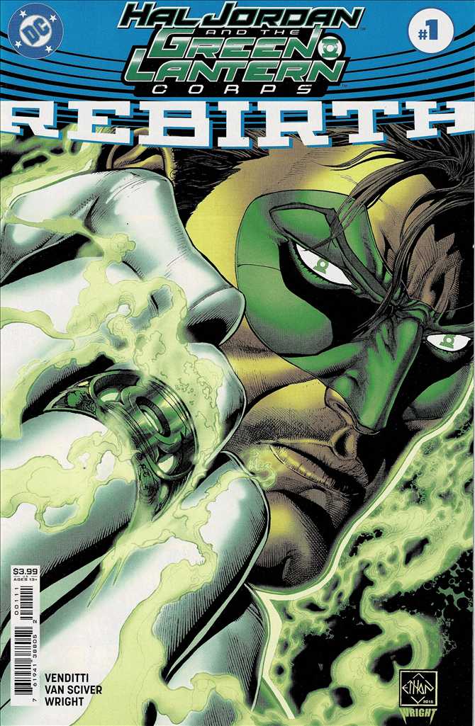 Hal Jordan & the Green Lantern Corps: Rebirth #1 Variation C