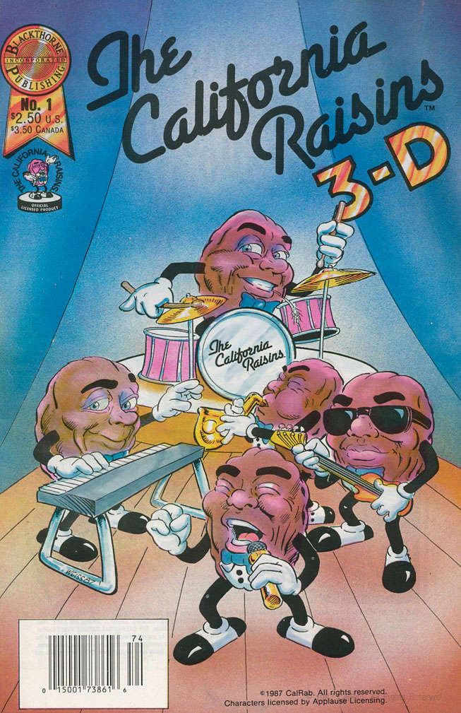 The California Raisins in 3-D