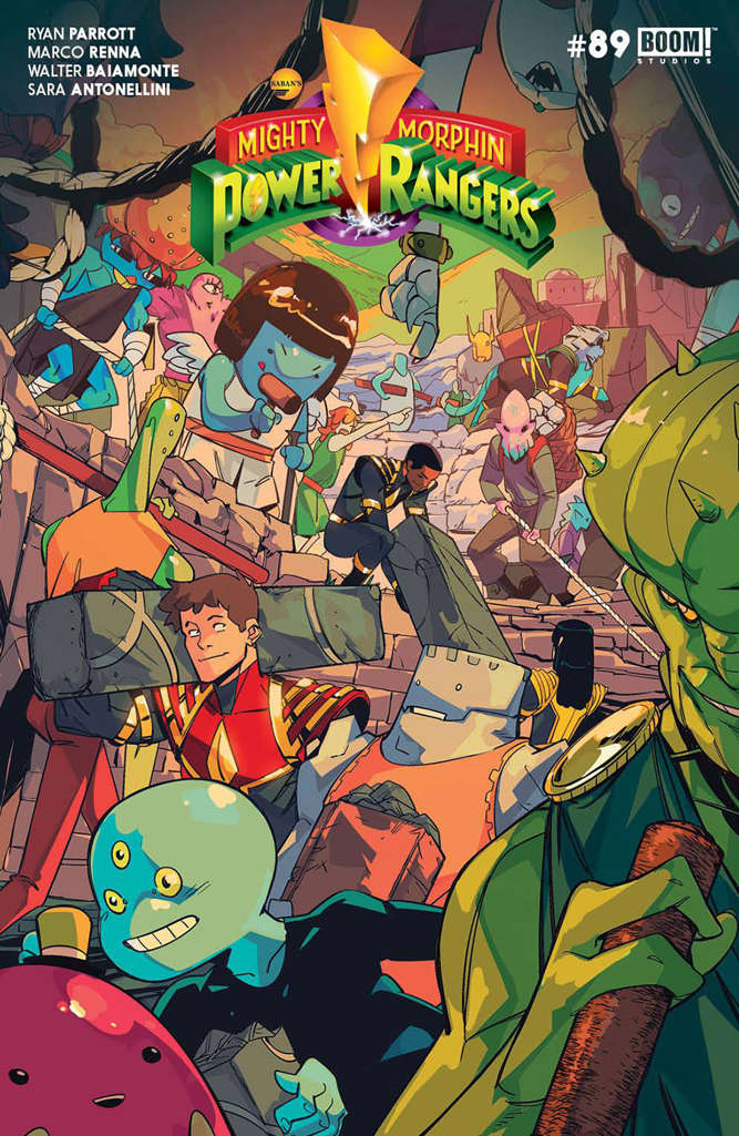 Power Rangers #17 Variation B