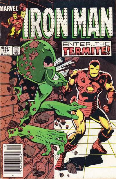 Iron Man (1st Series) #189 Newsstand Edition