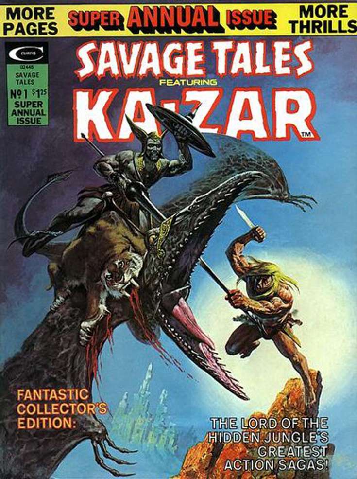 Savage Tales (1st Series) Annual #1