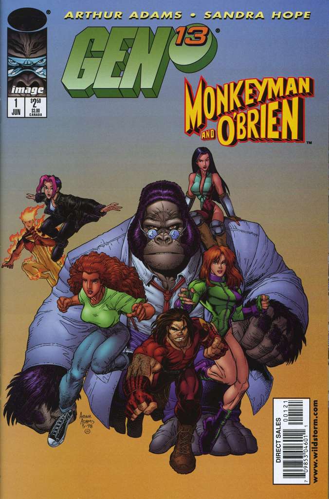 Gen13/Monkeyman & O’Brien #1 Variation C