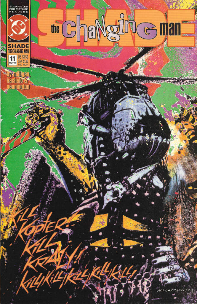 Shade, the Changing Man (2nd Series) #11