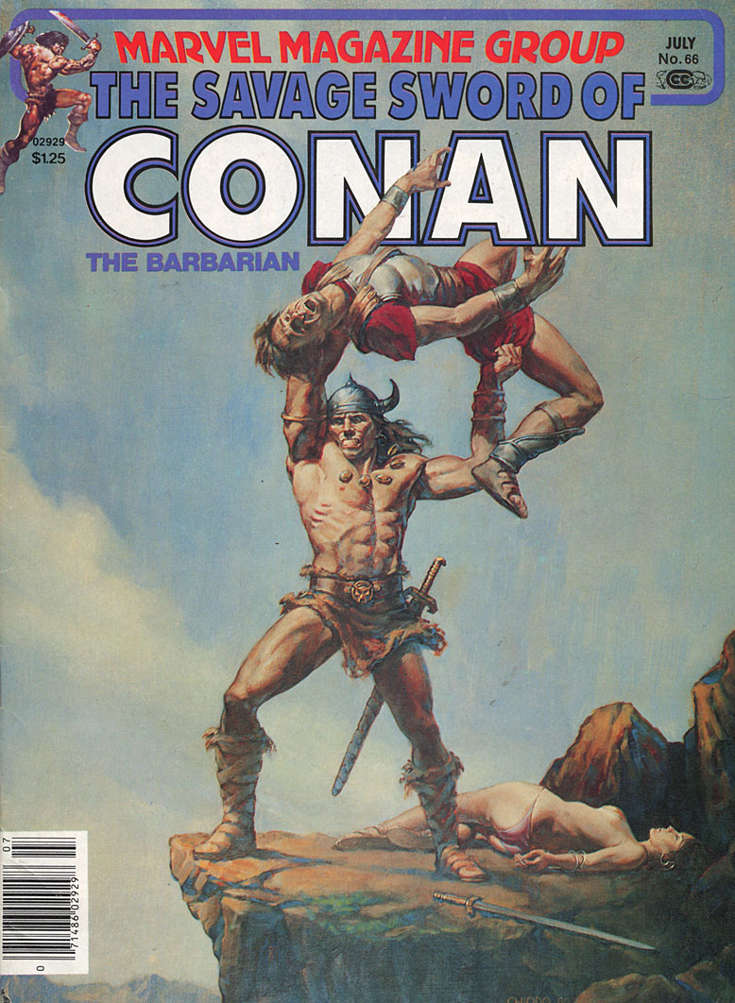 Savage Sword of Conan #66