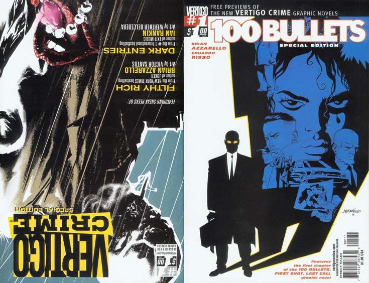 100 Bullets #1  - 2nd printing