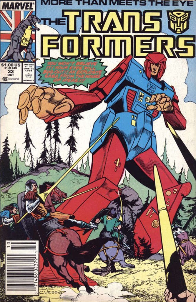 The Transformers #33 Newsstand Edition