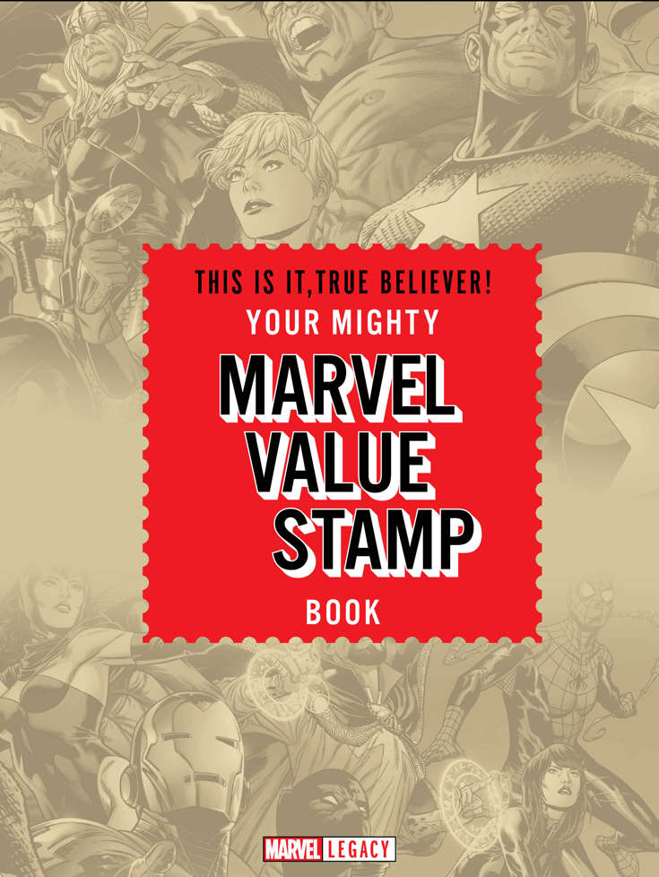 Your Mighty Marvel Value Stamp Book