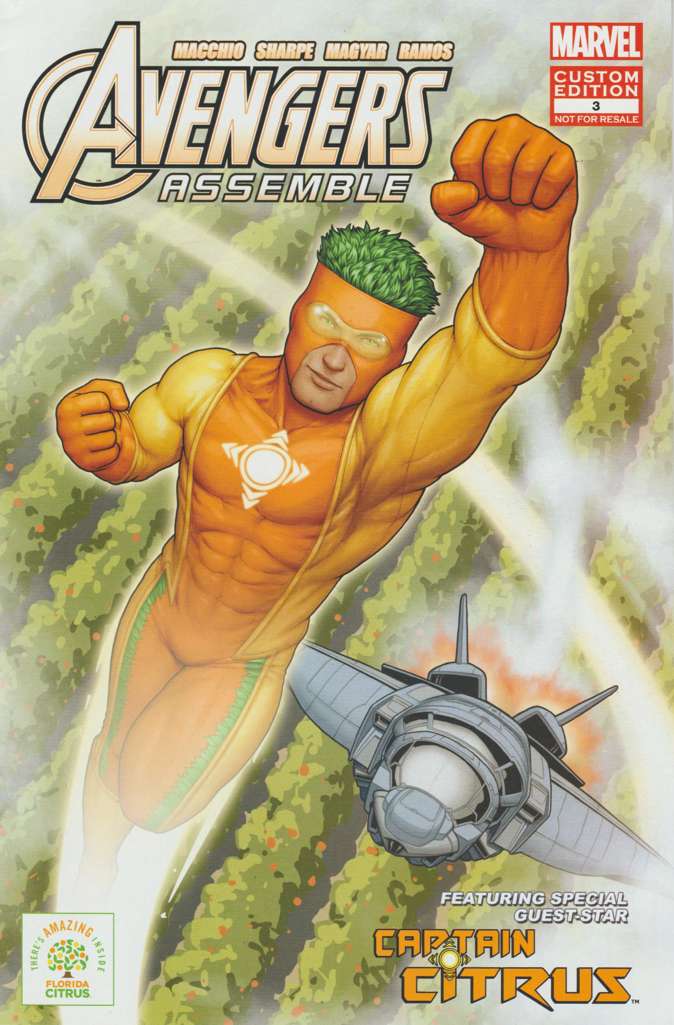 Avengers Assemble Featuring Captain Citrus #3
