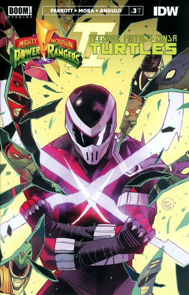 Mighty Morphin Power Rangers/Teenage Mutant Ninja Turtles II #3 Variation A