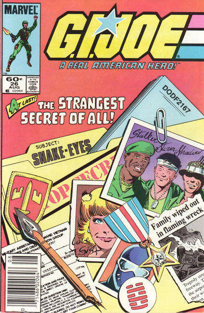 G.I. Joe, a Real American Hero #26 Newsstand Edition