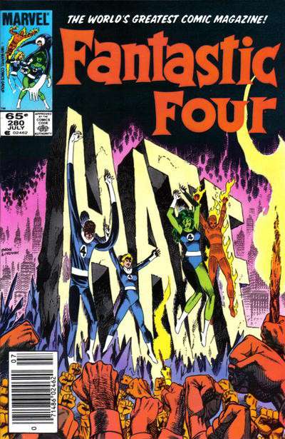 Fantastic Four (Vol. 1) #280 Newsstand Edition