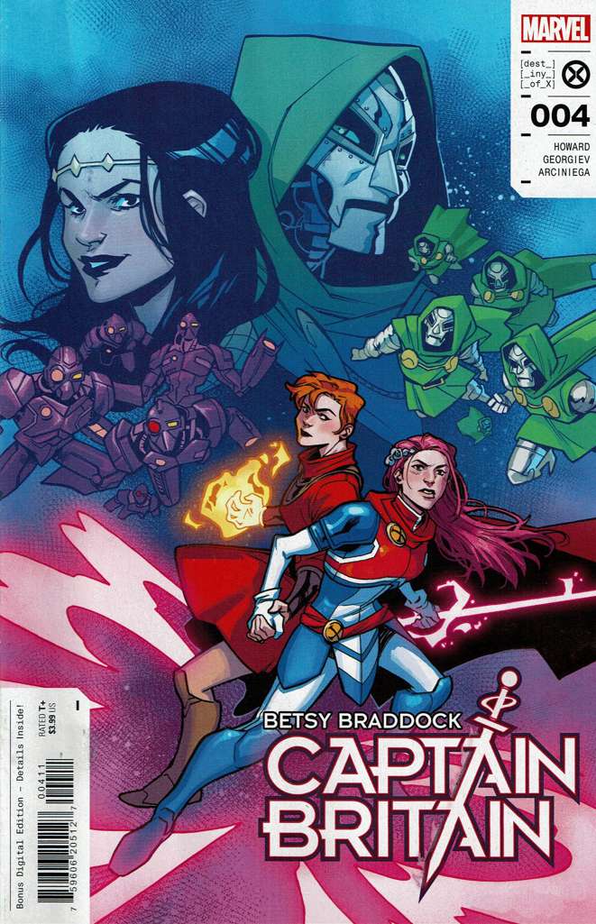 Betsy Braddock: Captain Britain #4