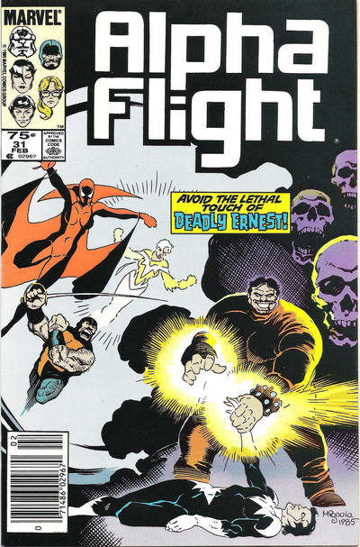 Alpha Flight (1st Series) #31 Newsstand Edition
