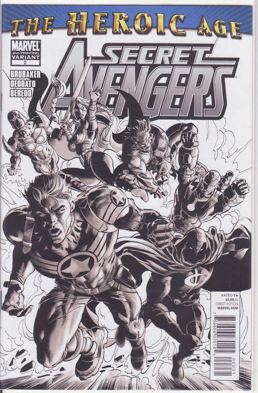 Secret Avengers #2  - 2nd printing