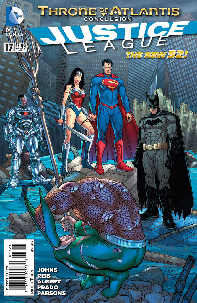 Justice League (2nd Series) #17 Variation A